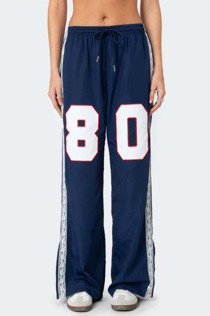 1980 Nylon Track Pants - NAVY