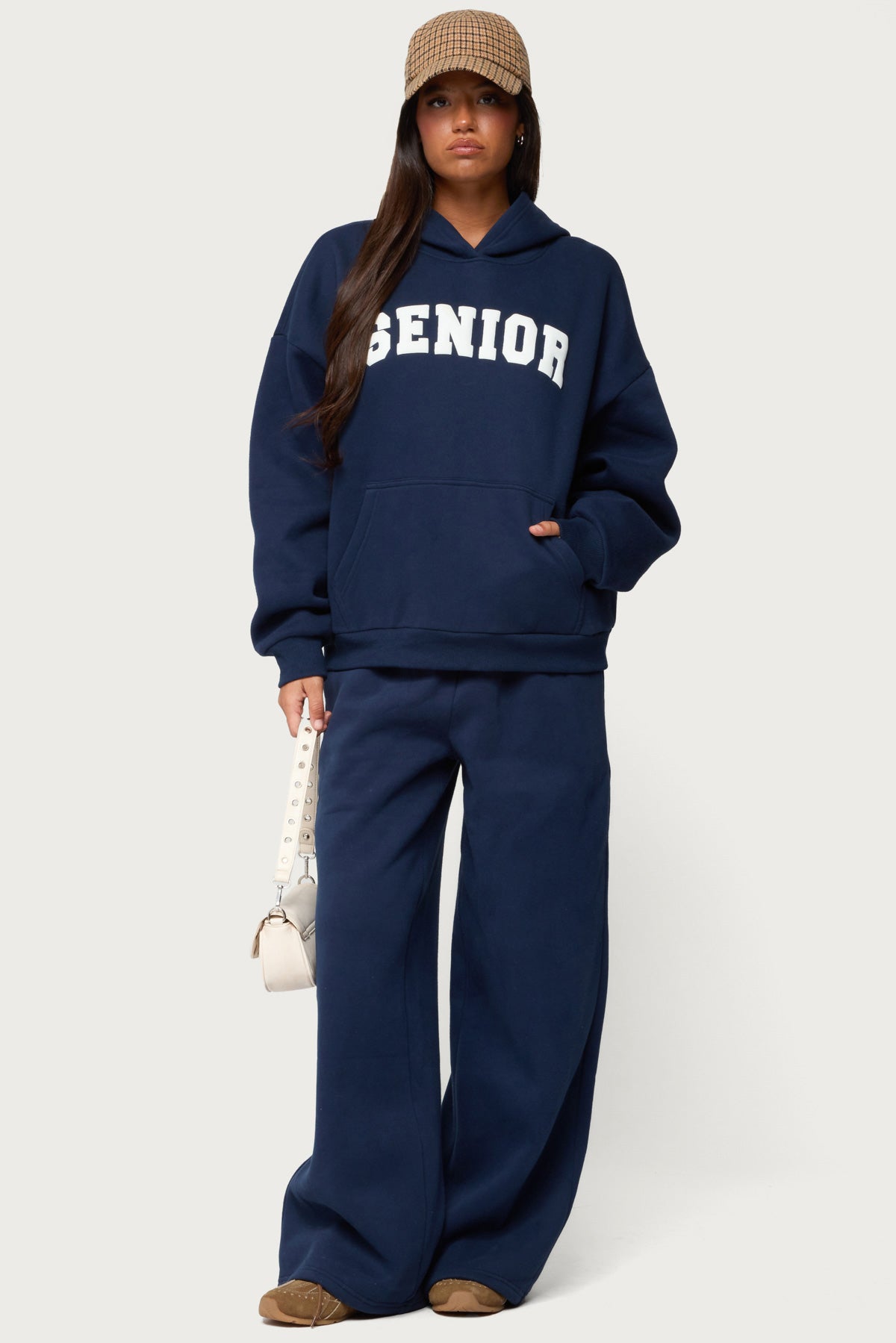 Senior Girl Straight Leg Sweatpants - NAVY