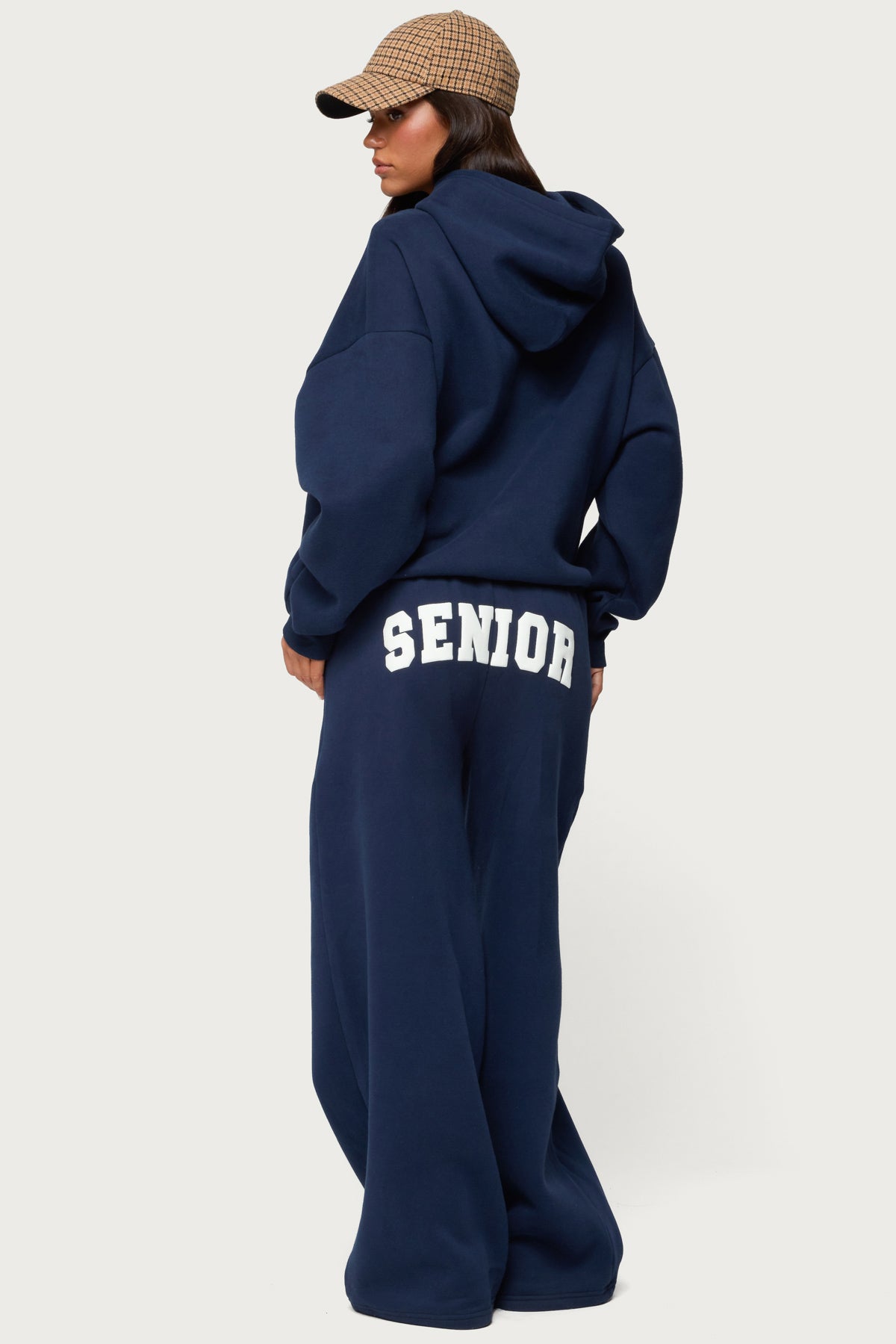 Senior Girl Straight Leg Sweatpants - NAVY