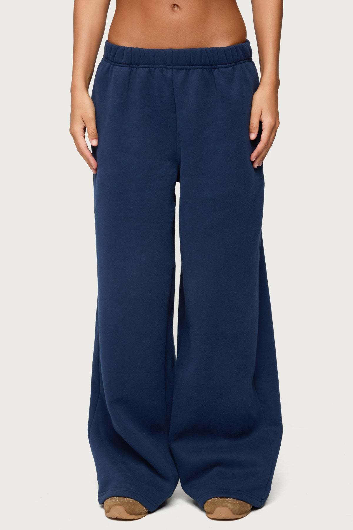 Senior Girl Straight Leg Sweatpants - NAVY