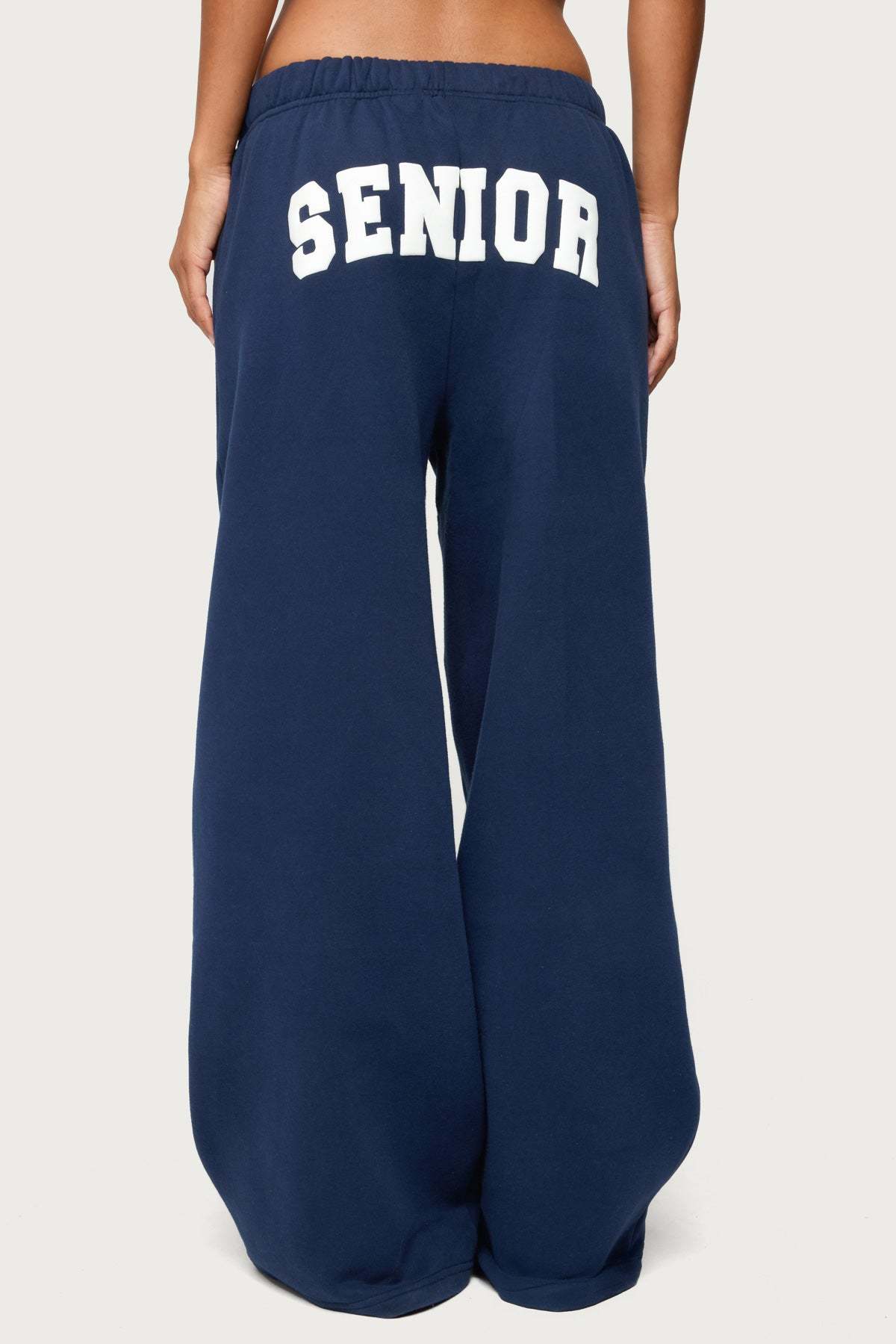 Senior Girl Straight Leg Sweatpants - NAVY