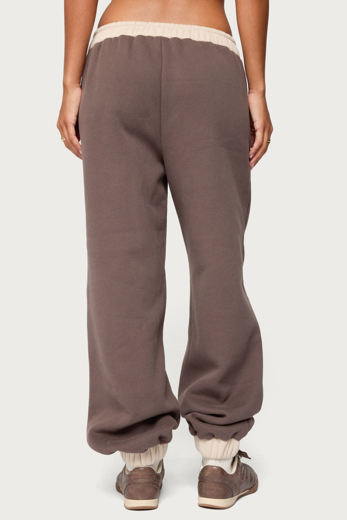 Edikted 1980 Sweatpants - BROWN