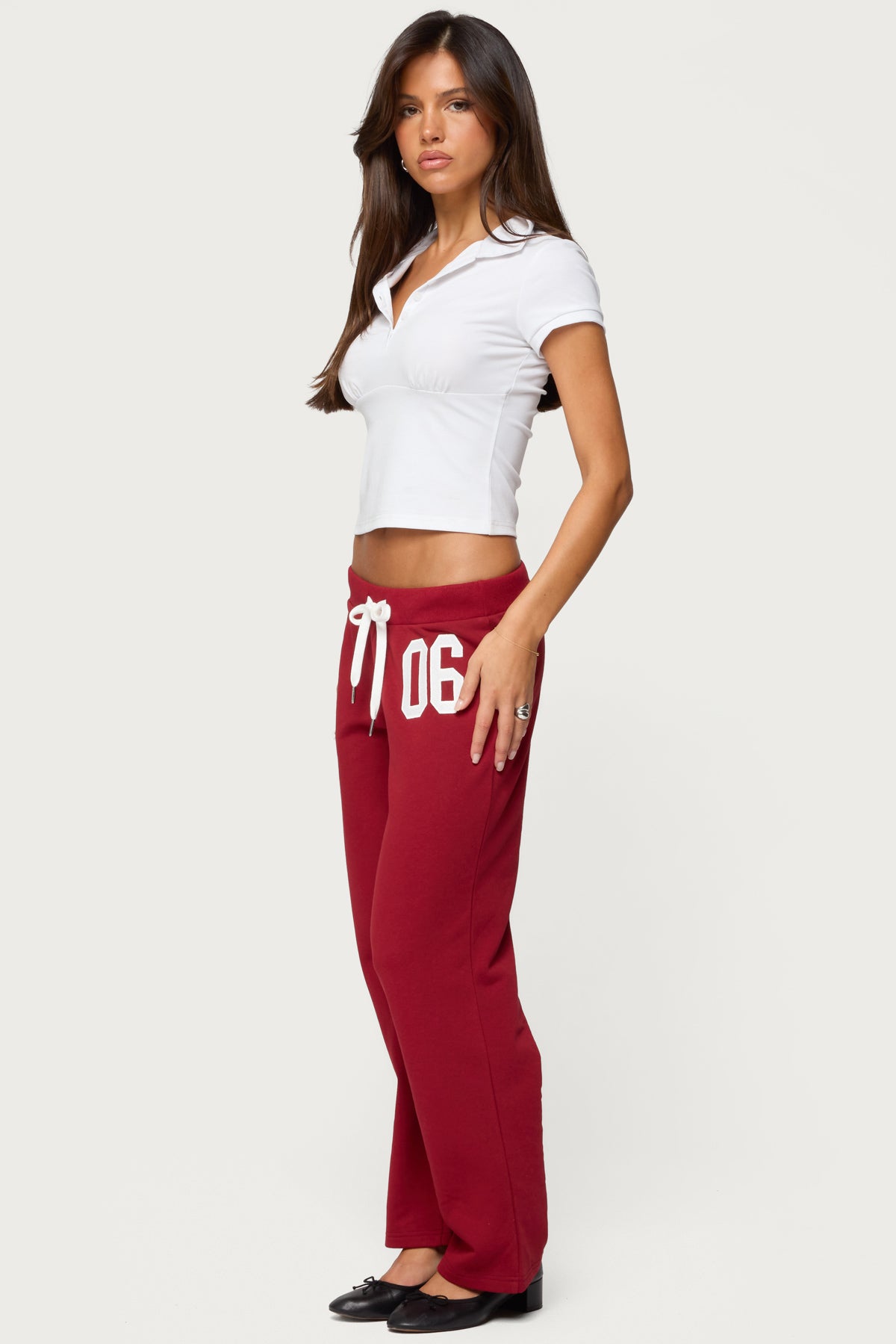 Petite 06 Sweatpants - BURGUNDY