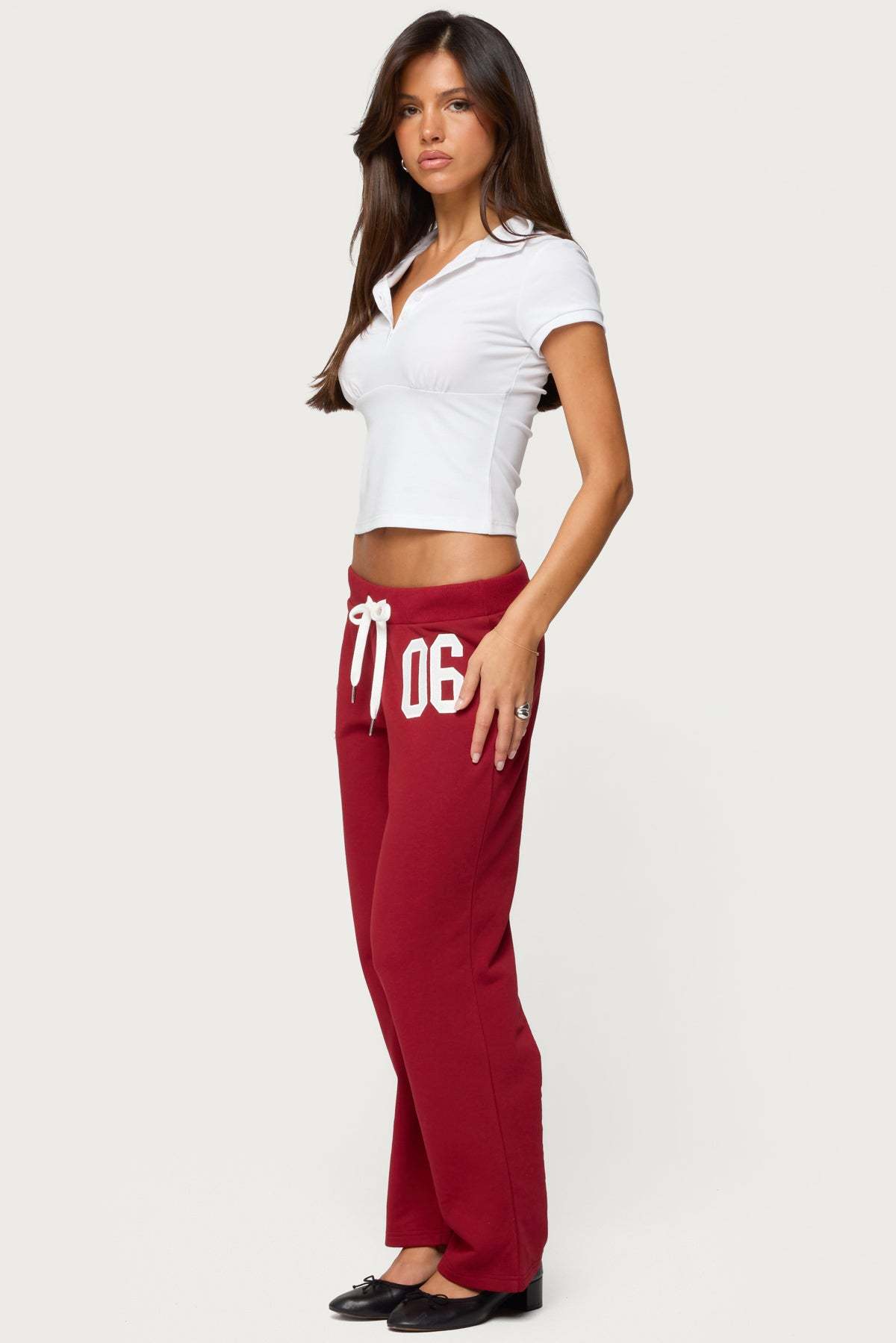 Petite 06 Sweatpants - BURGUNDY