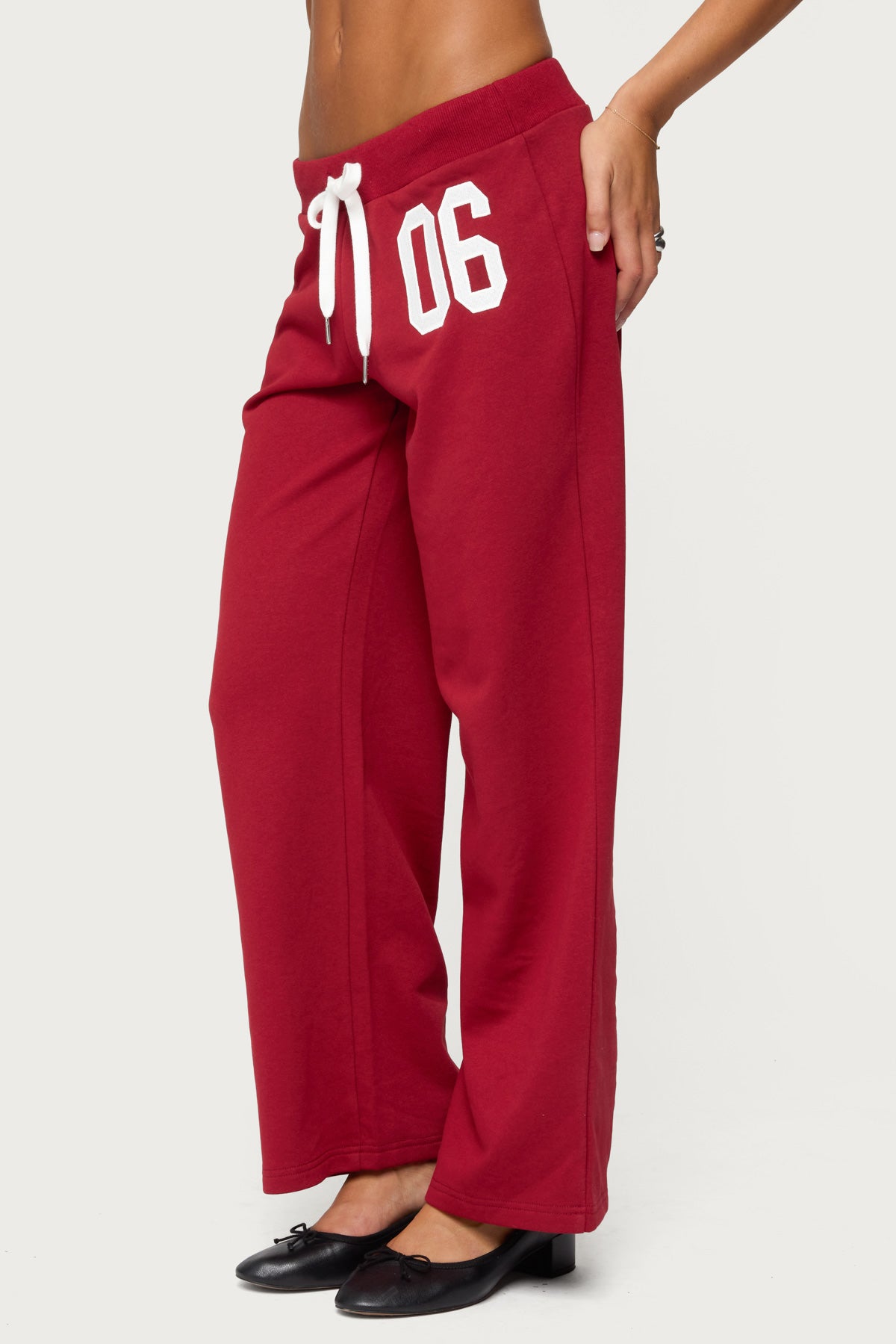 Petite 06 Sweatpants - BURGUNDY