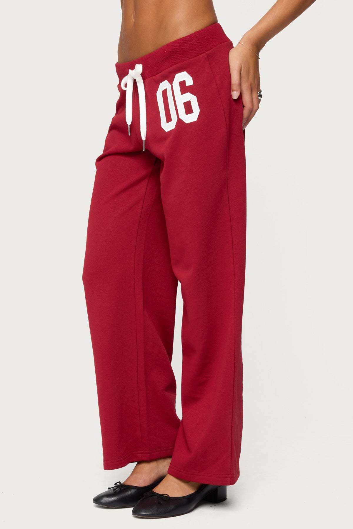 Petite 06 Sweatpants - BURGUNDY