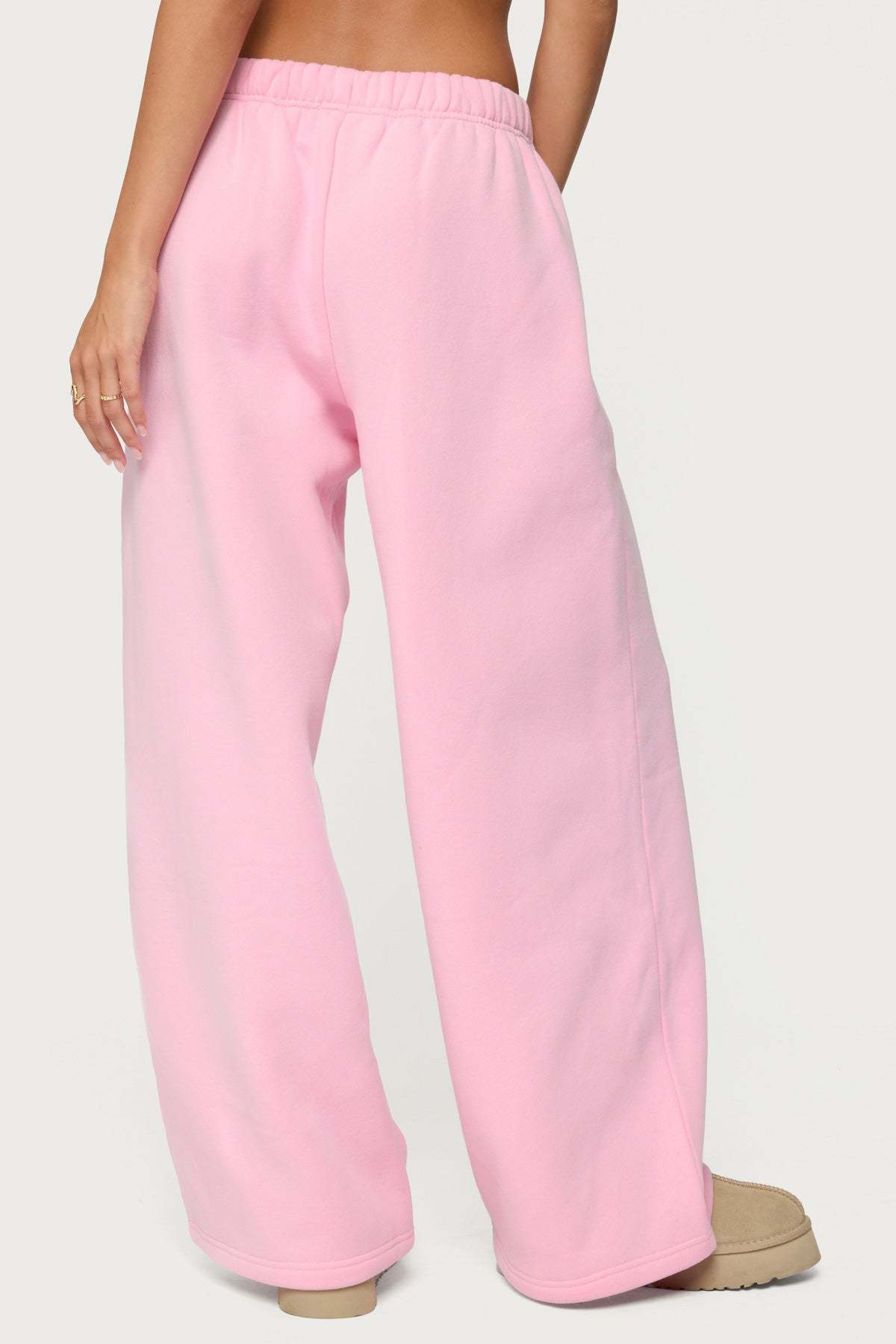 Pastel Edit Edikted Sweatpants - PINK