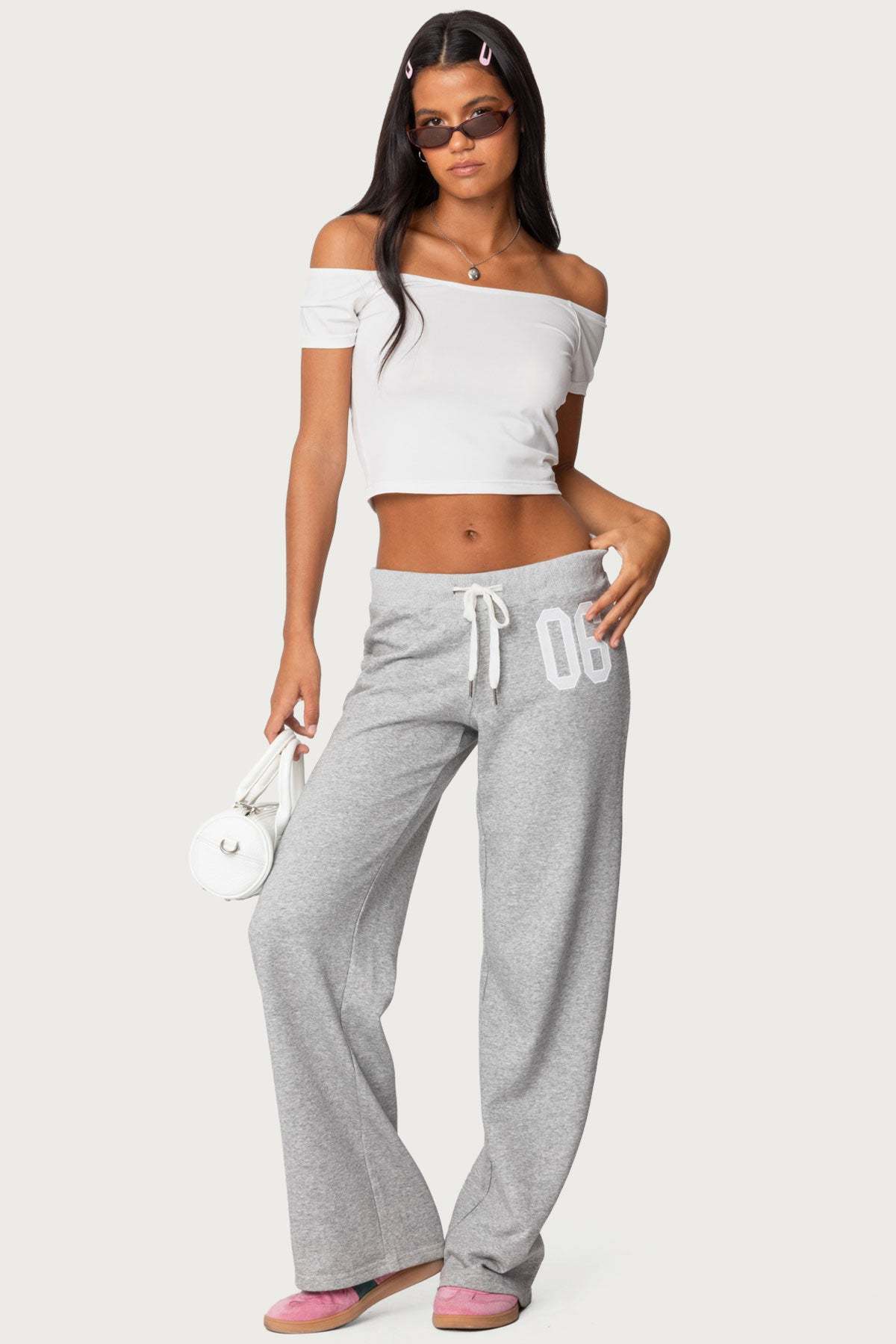 06 Sweatpants - GRAY MELANGE
