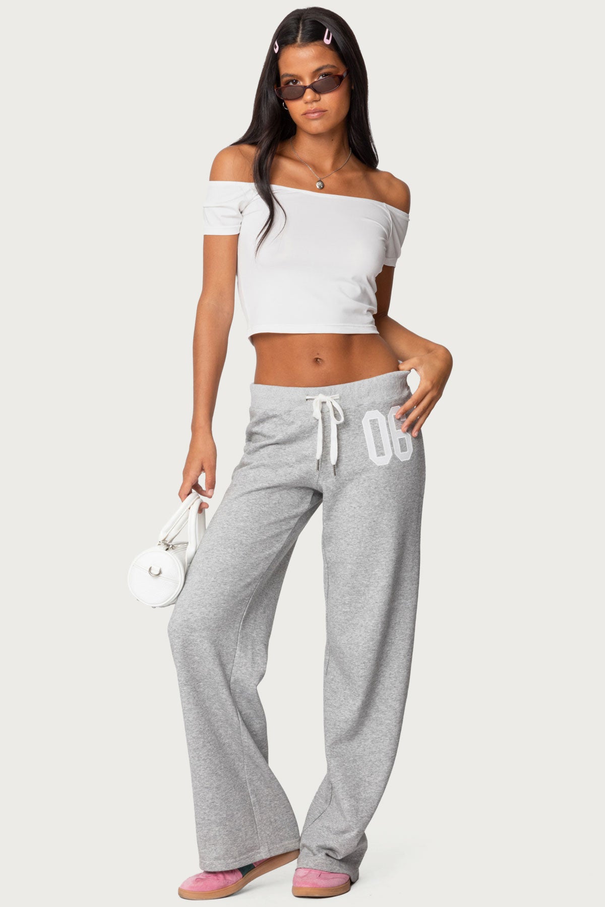 06 Sweatpants - GRAY MELANGE