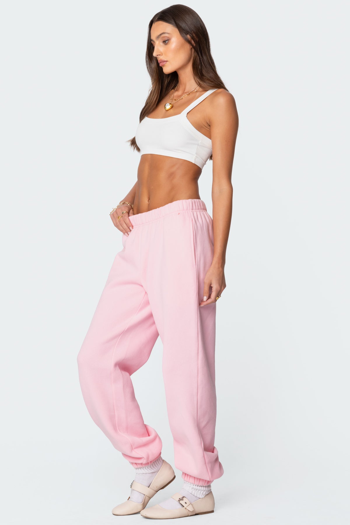 Clark Oversized Sweatpants - LIGHT PINK