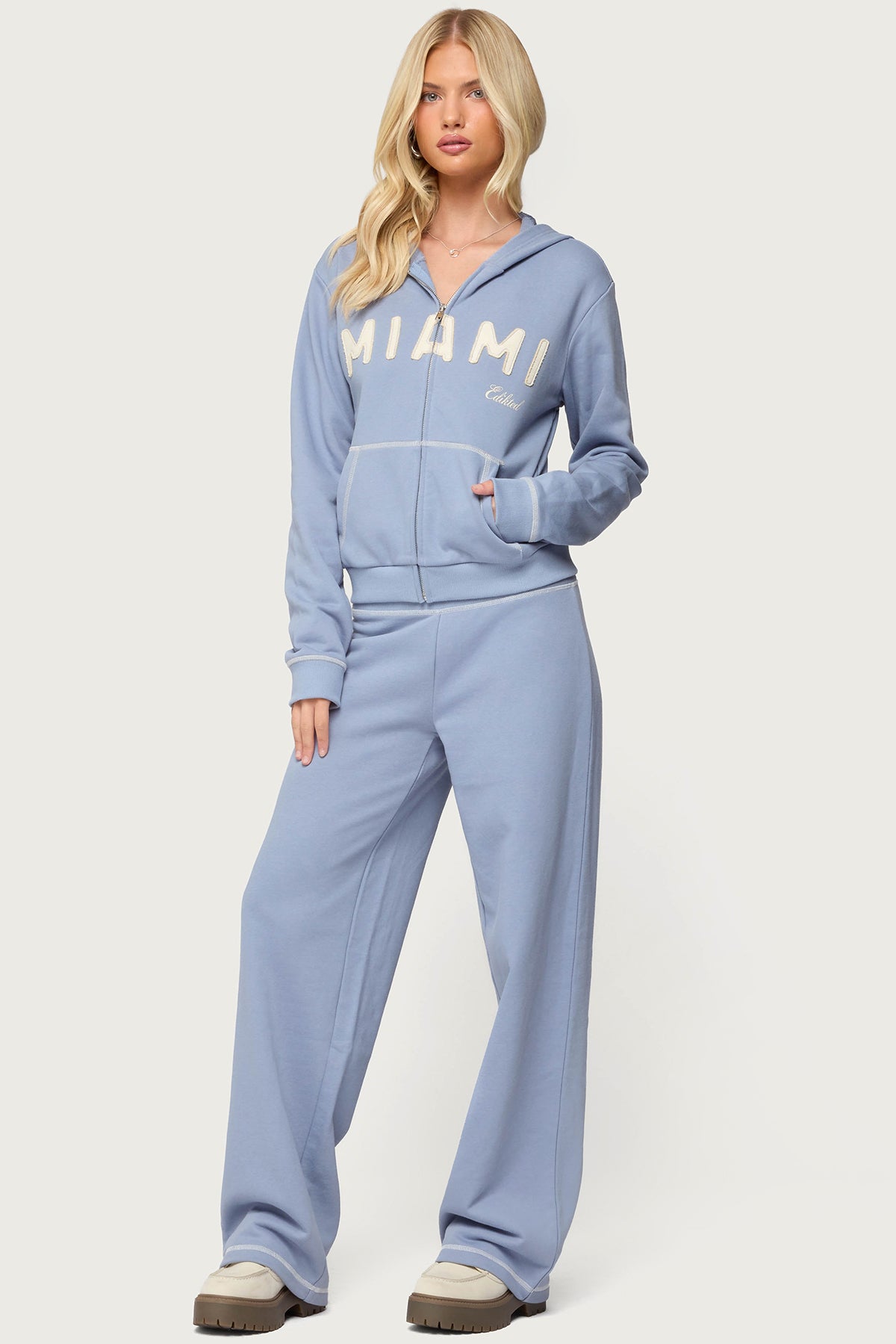 Miami Babe Sweatpants - BLUE