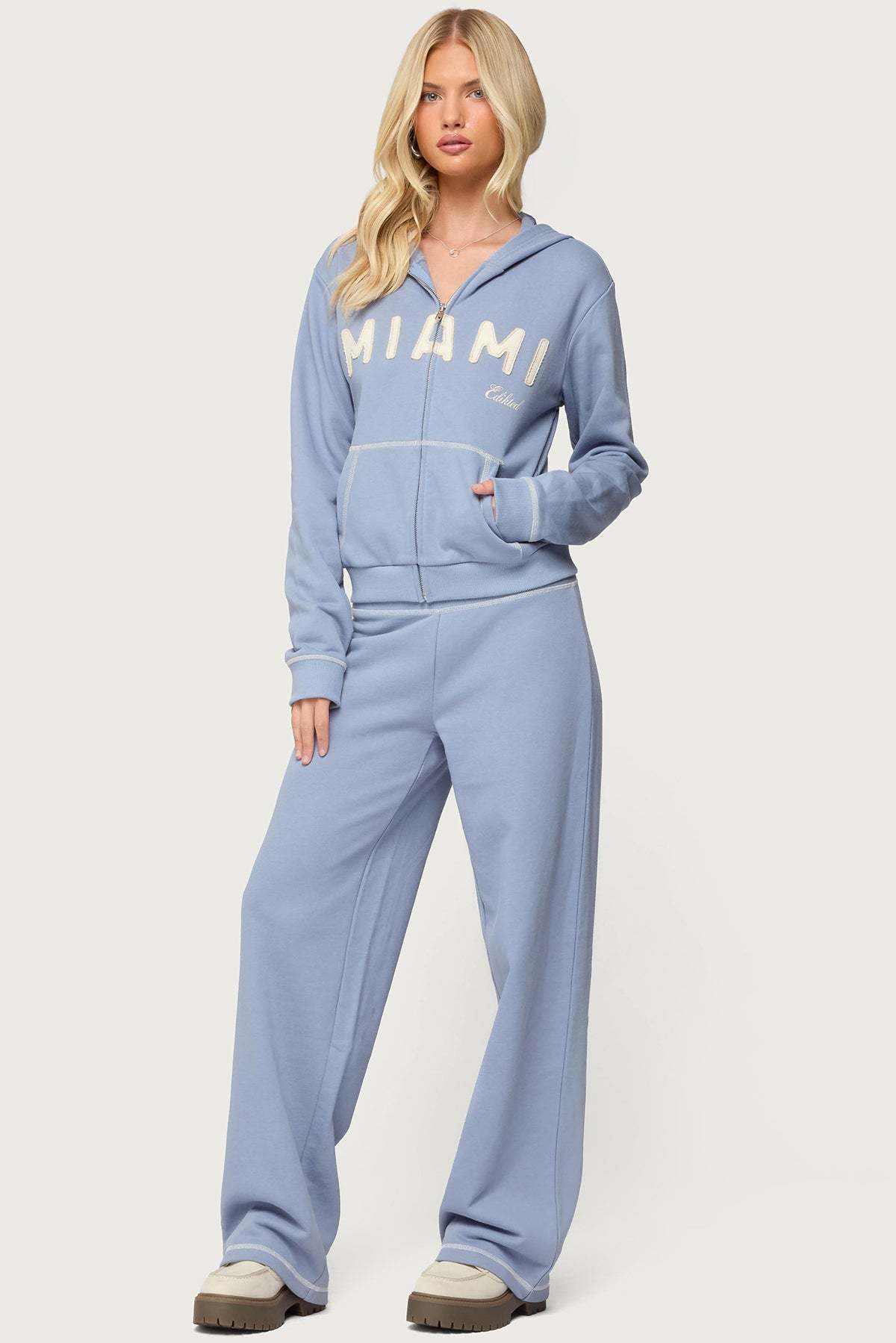 Miami Babe Sweatpants - BLUE