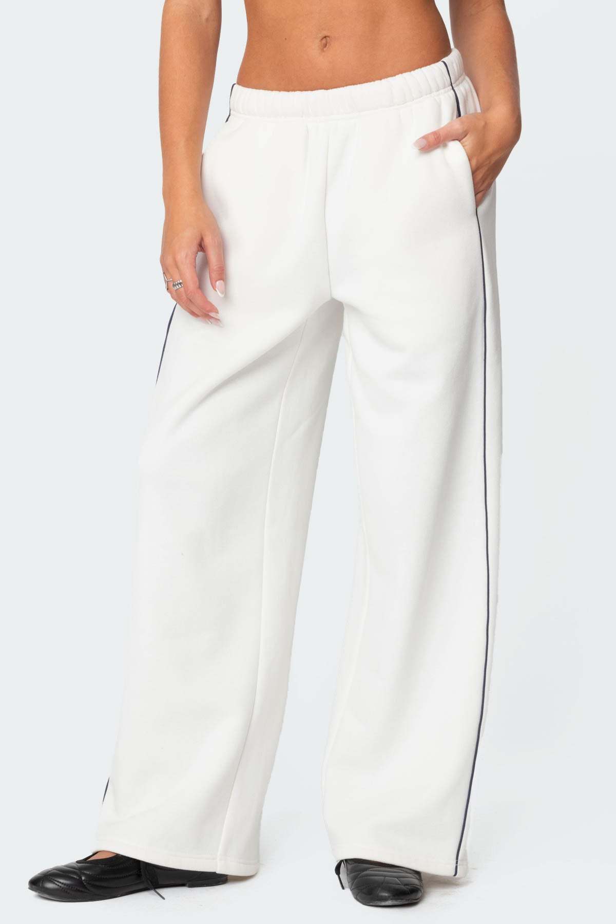 Autumn Sweatpants - WHITE