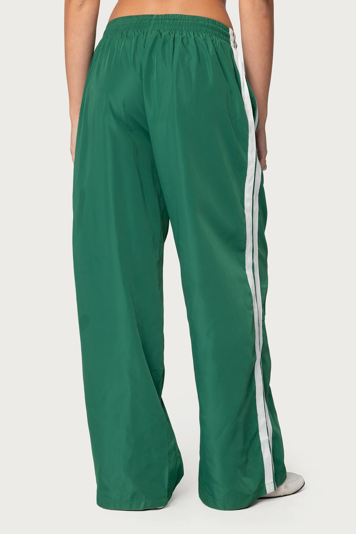 Fauna Nylon Track Pants - GREEN