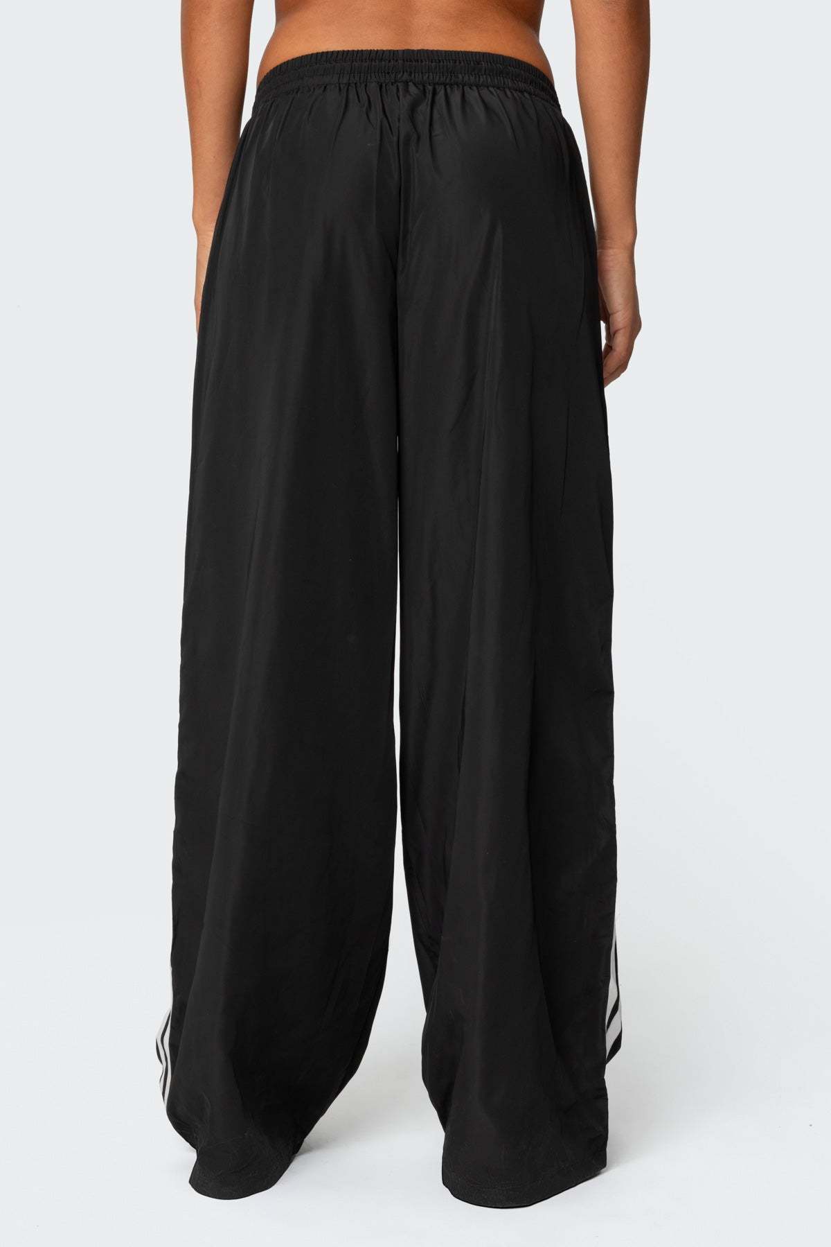 Fauna Nylon Track Pants - BLACK