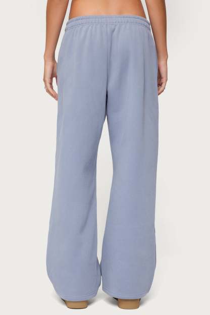 Tropical Bloom Sweatpants - BLUE