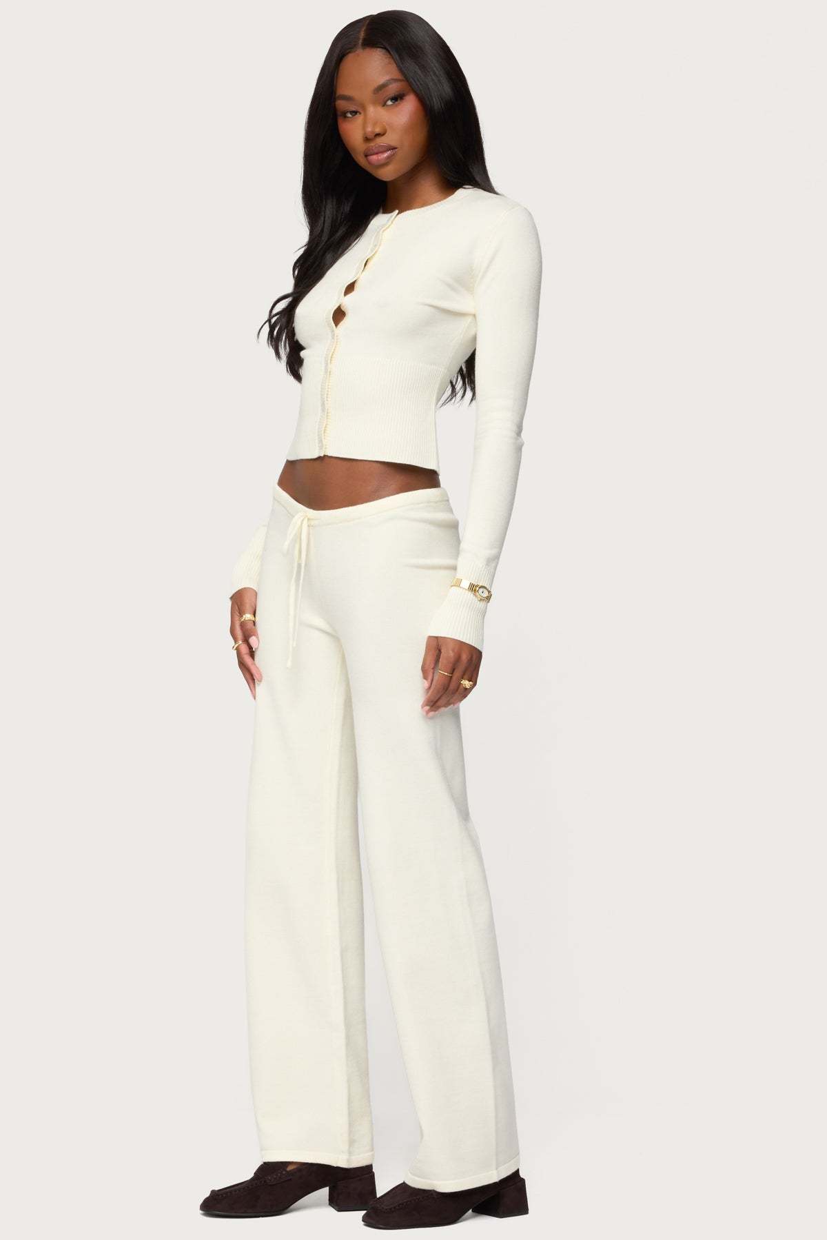 Montanna Knit Pants - CREAM