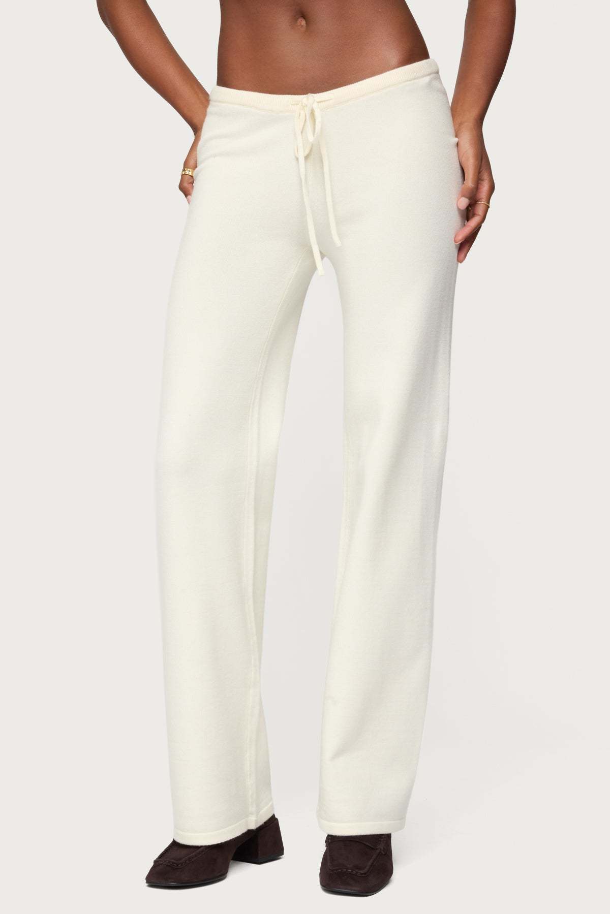 Montanna Knit Pants - CREAM