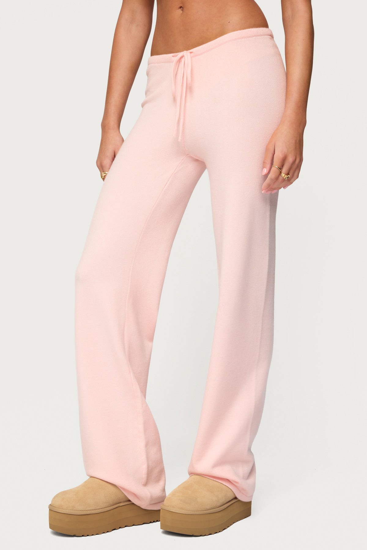 Montanna Knit Pants - LIGHT-PINK