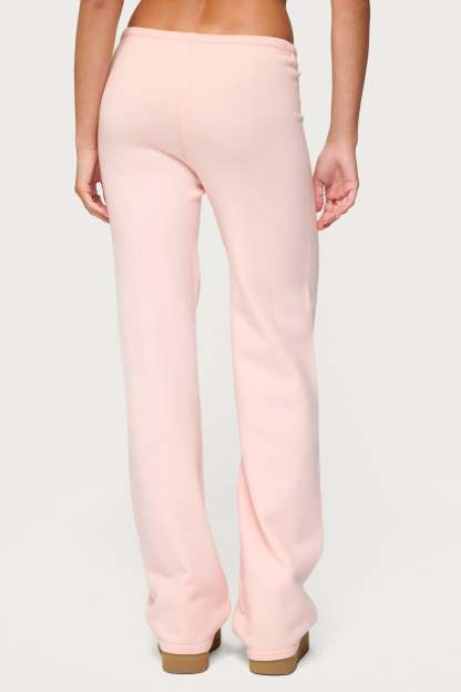 Montanna Knit Pants - LIGHT-PINK