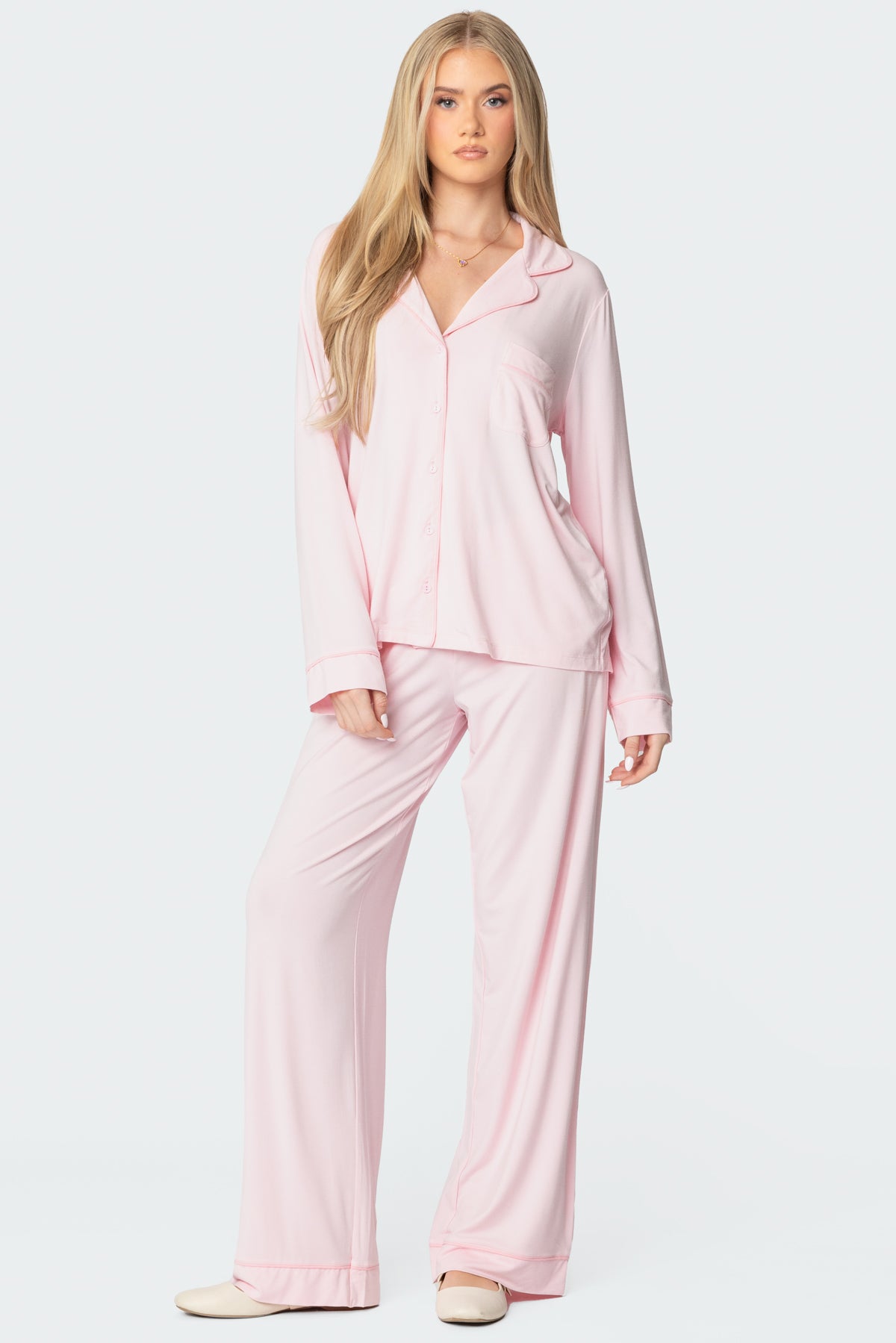 Jeanette Pants - LIGHT PINK