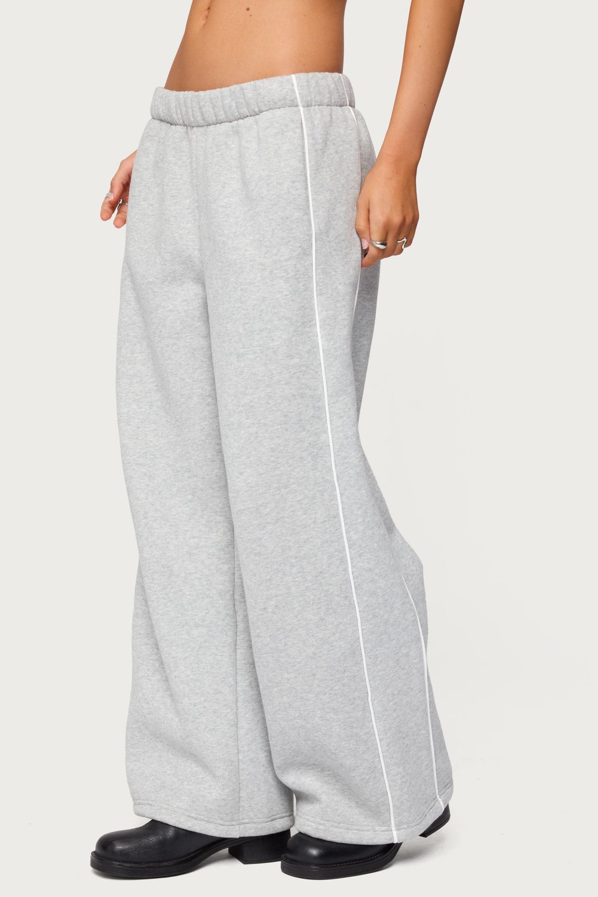 Petite Autumn Sweatpants - GRAY-MELANGE
