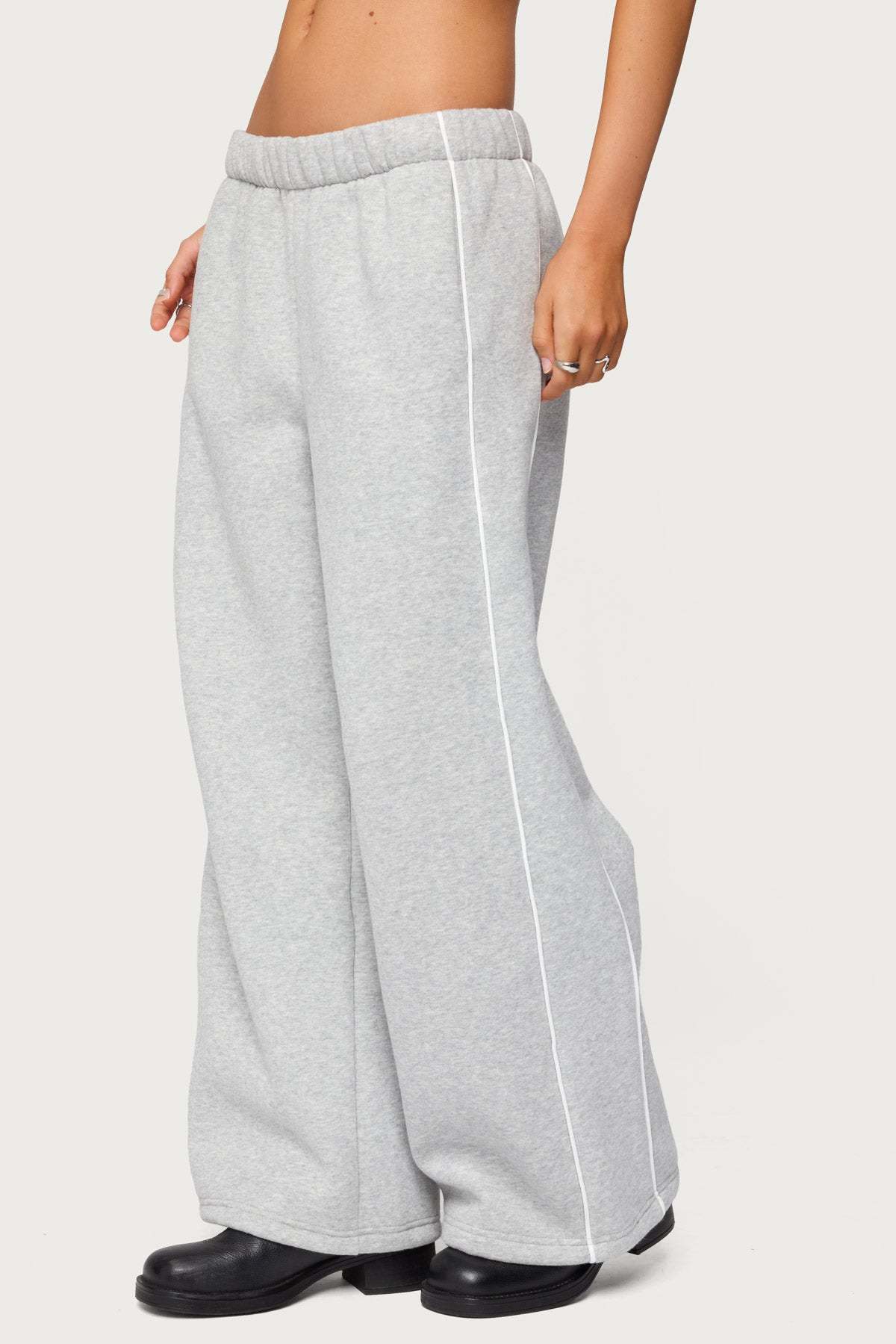 Petite Autumn Sweatpants - GRAY-MELANGE