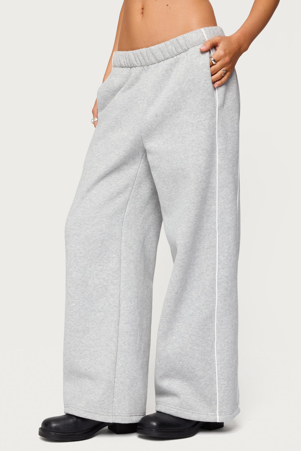 Petite Autumn Sweatpants - GRAY-MELANGE