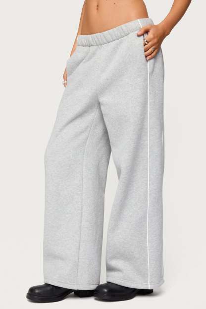 Petite Autumn Sweatpants - GRAY-MELANGE