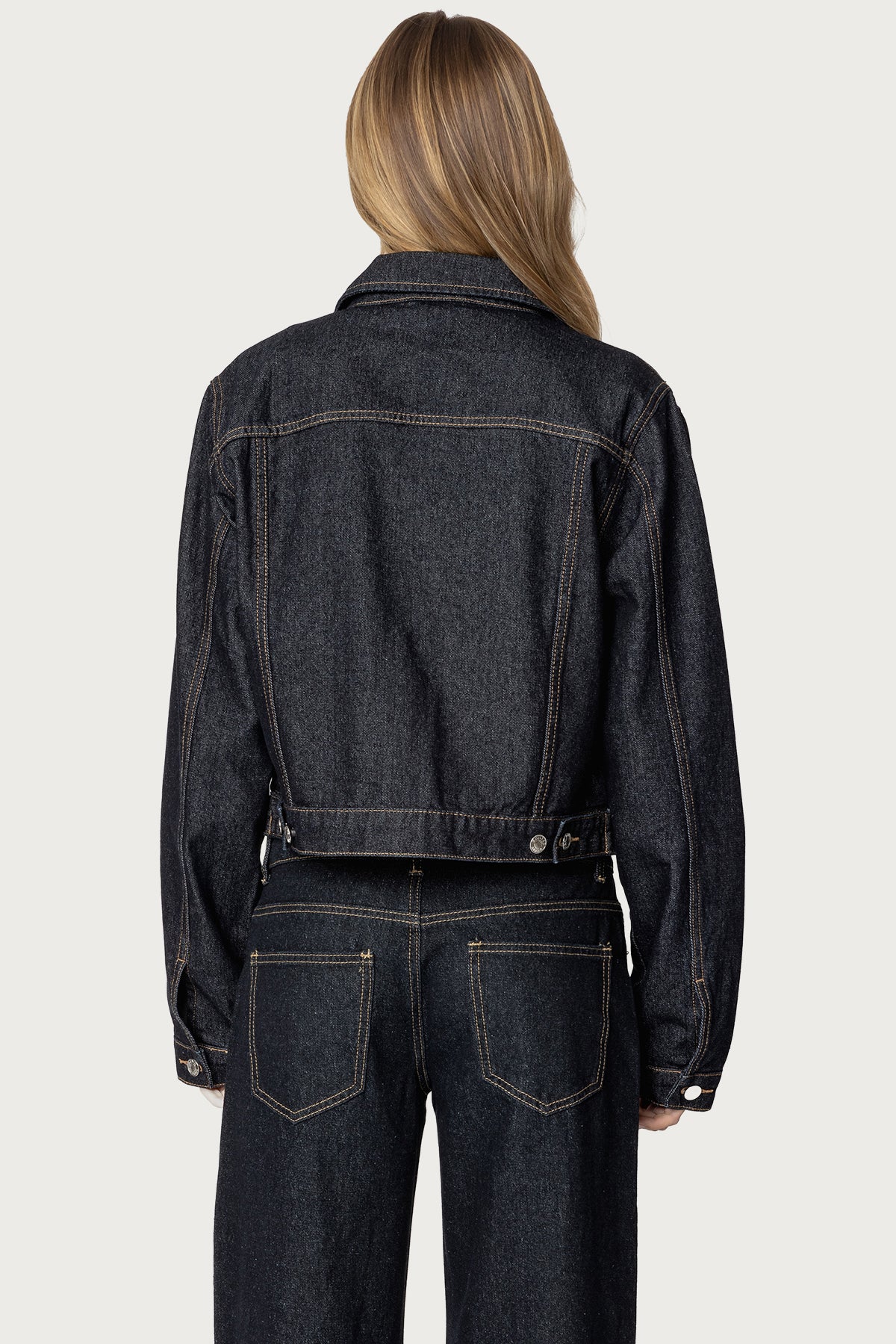 Barb Denim Jacket - INDIGO BLUE RAW WASHED