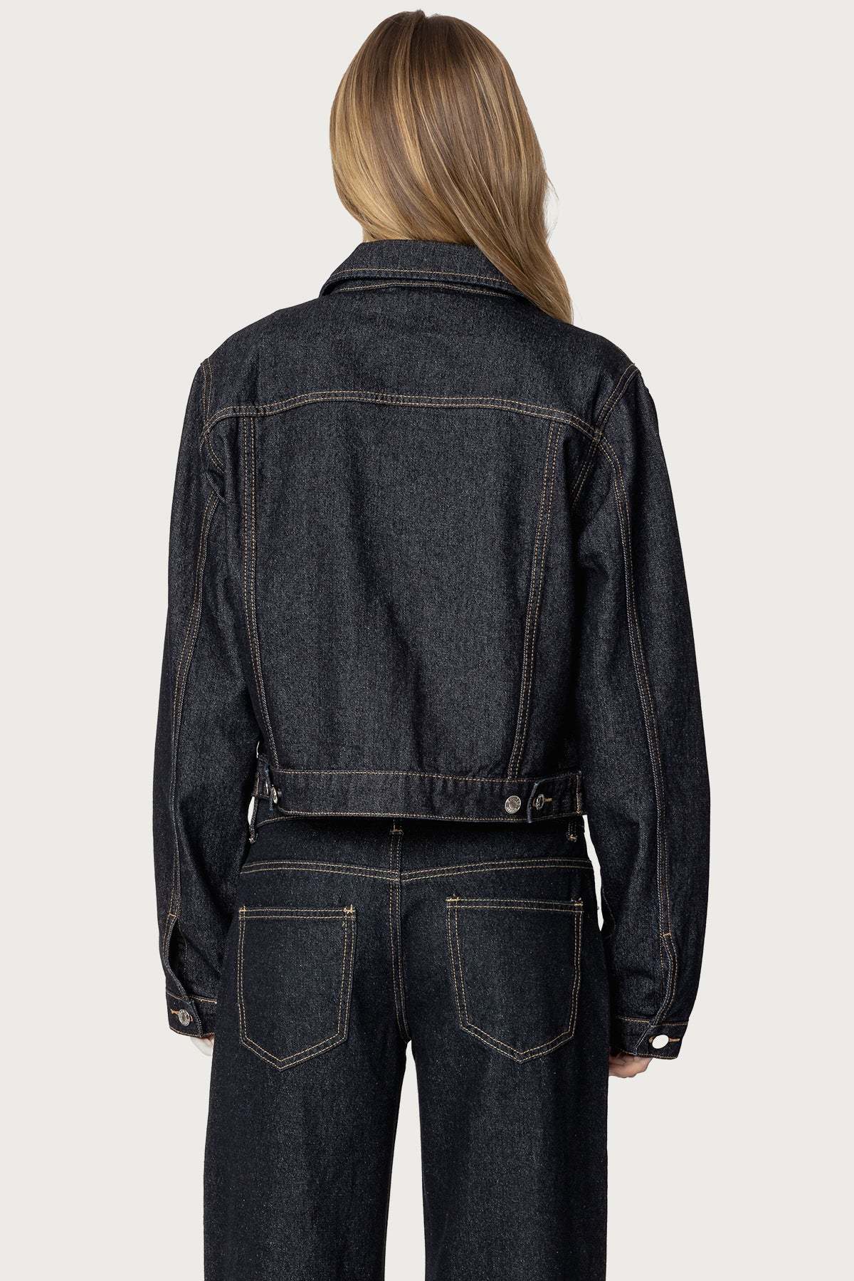 Barb Denim Jacket - INDIGO BLUE RAW WASHED