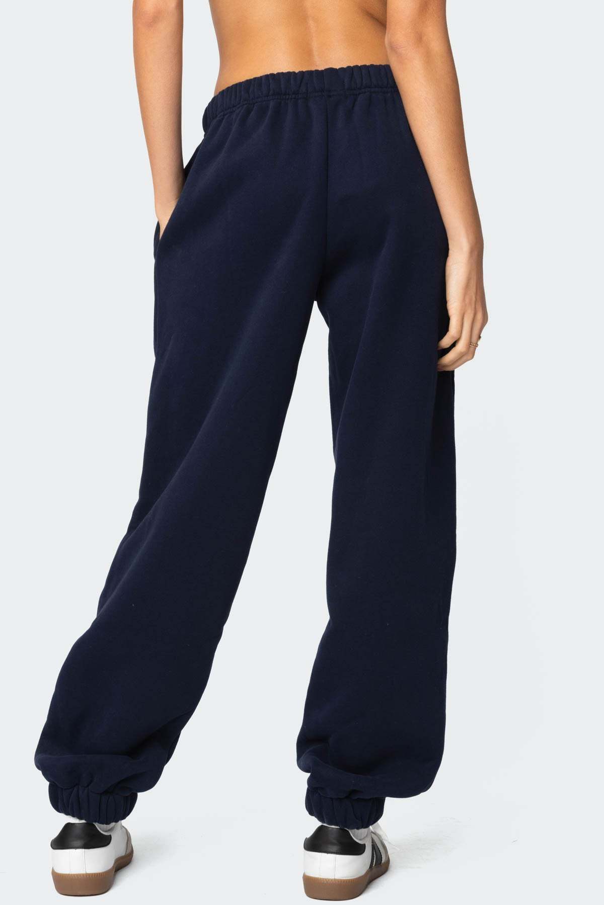 Clark Oversized Sweatpants - NAVY