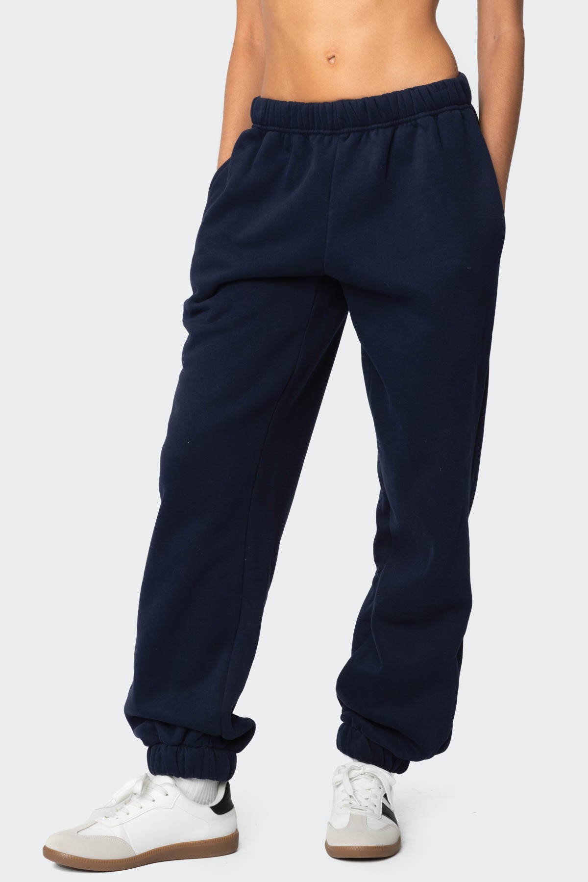 Clark Oversized Sweatpants - NAVY