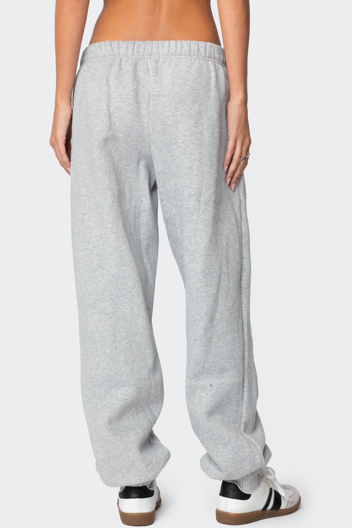 Clark Oversized Sweatpants - GRAY MELANGE