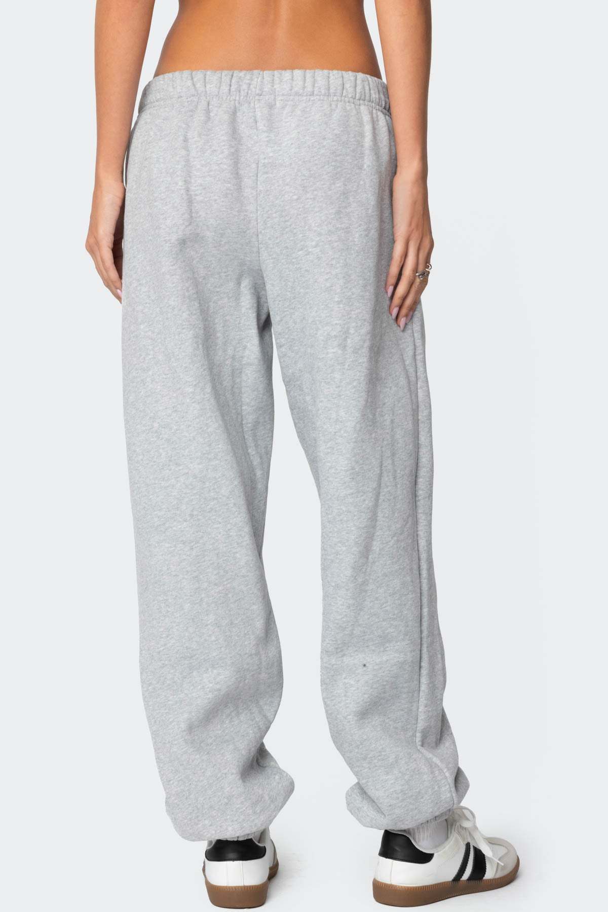 Clark Oversized Sweatpants - GRAY MELANGE