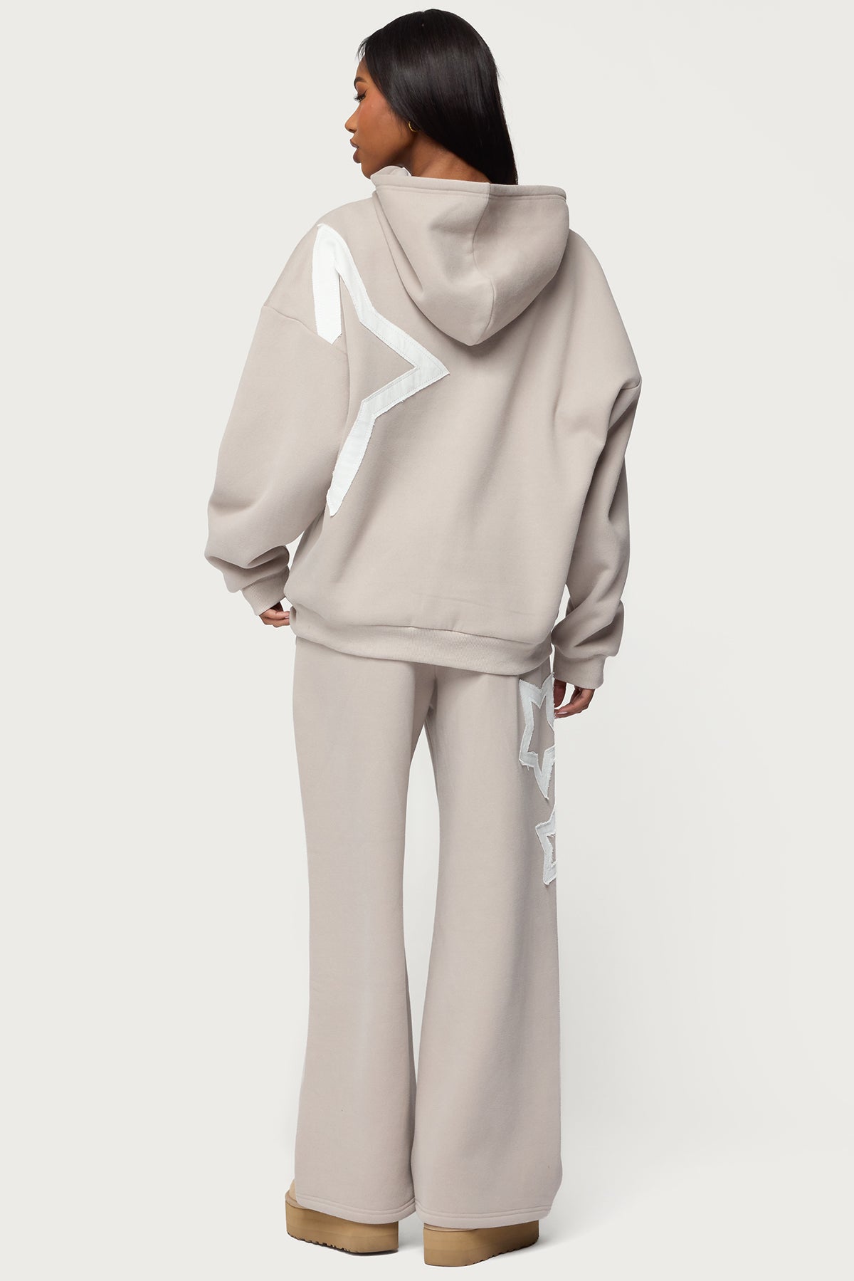 Starly Straight Leg Sweatpants - GRAY