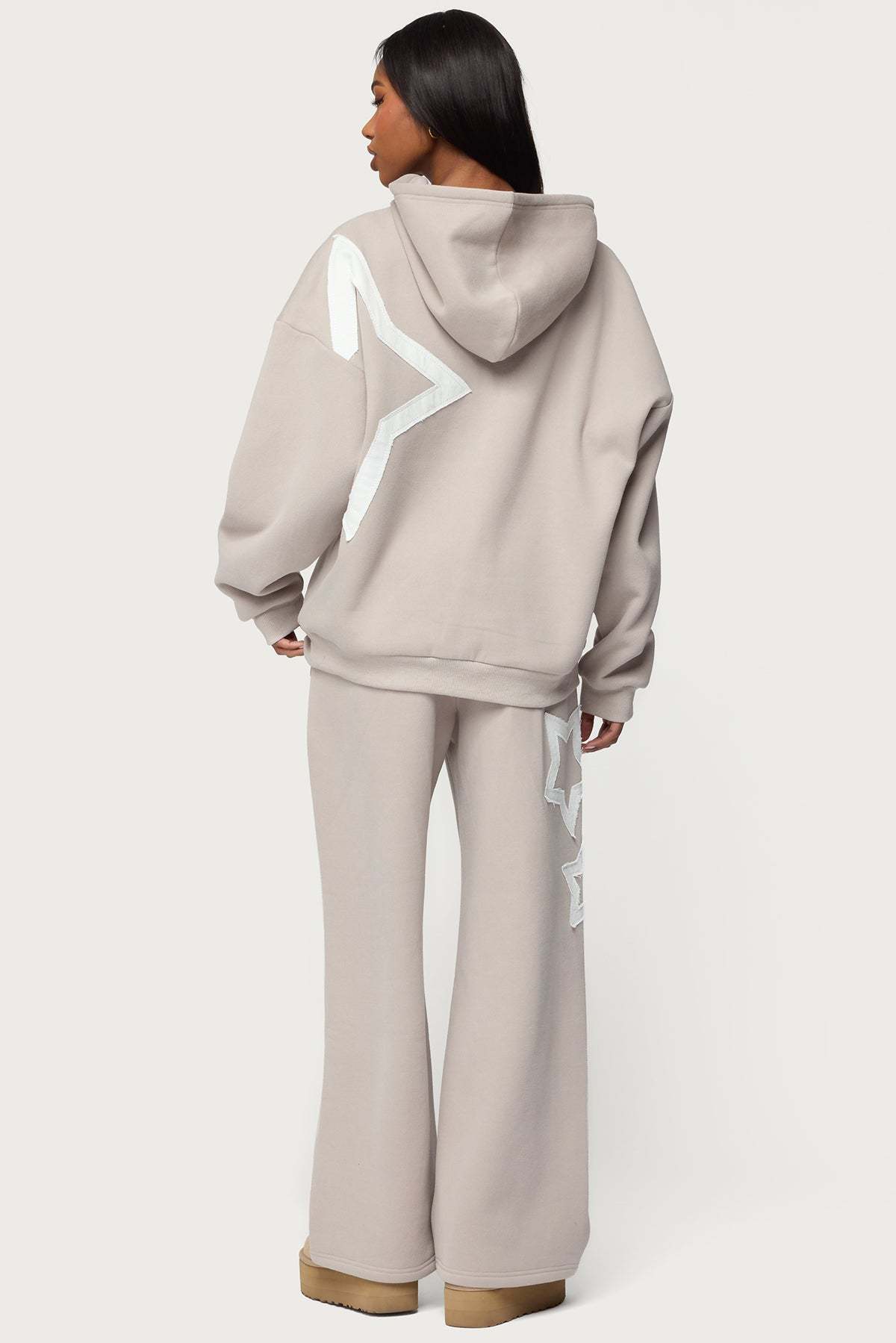 Starly Straight Leg Sweatpants - GRAY