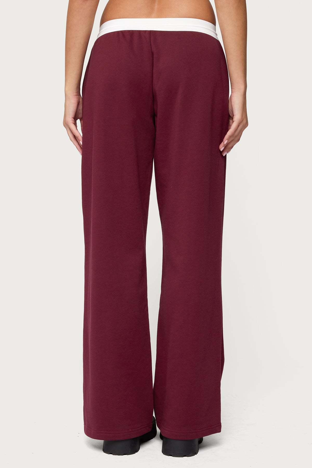 Brookie Sweatpants - BURGUNDY