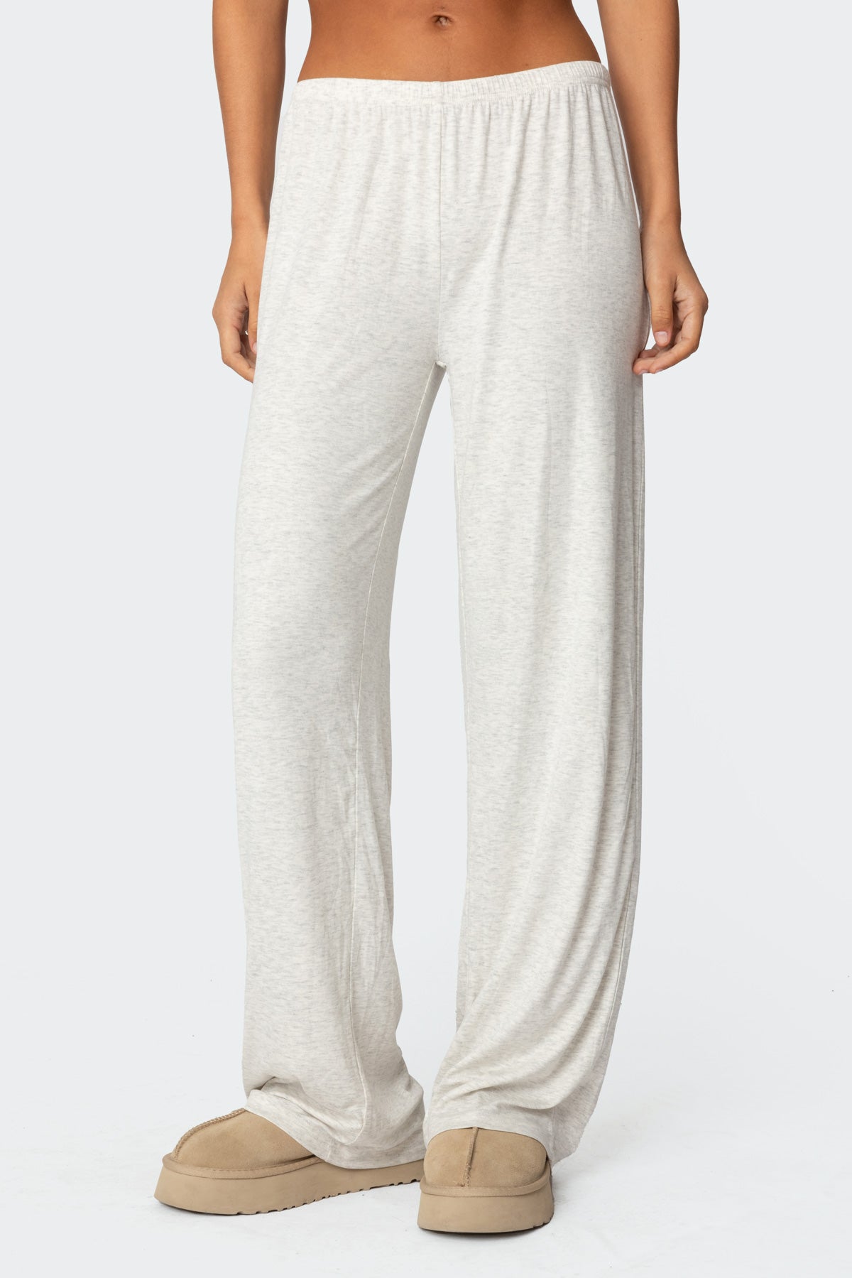 Justina Pants - GRAY MELANGE