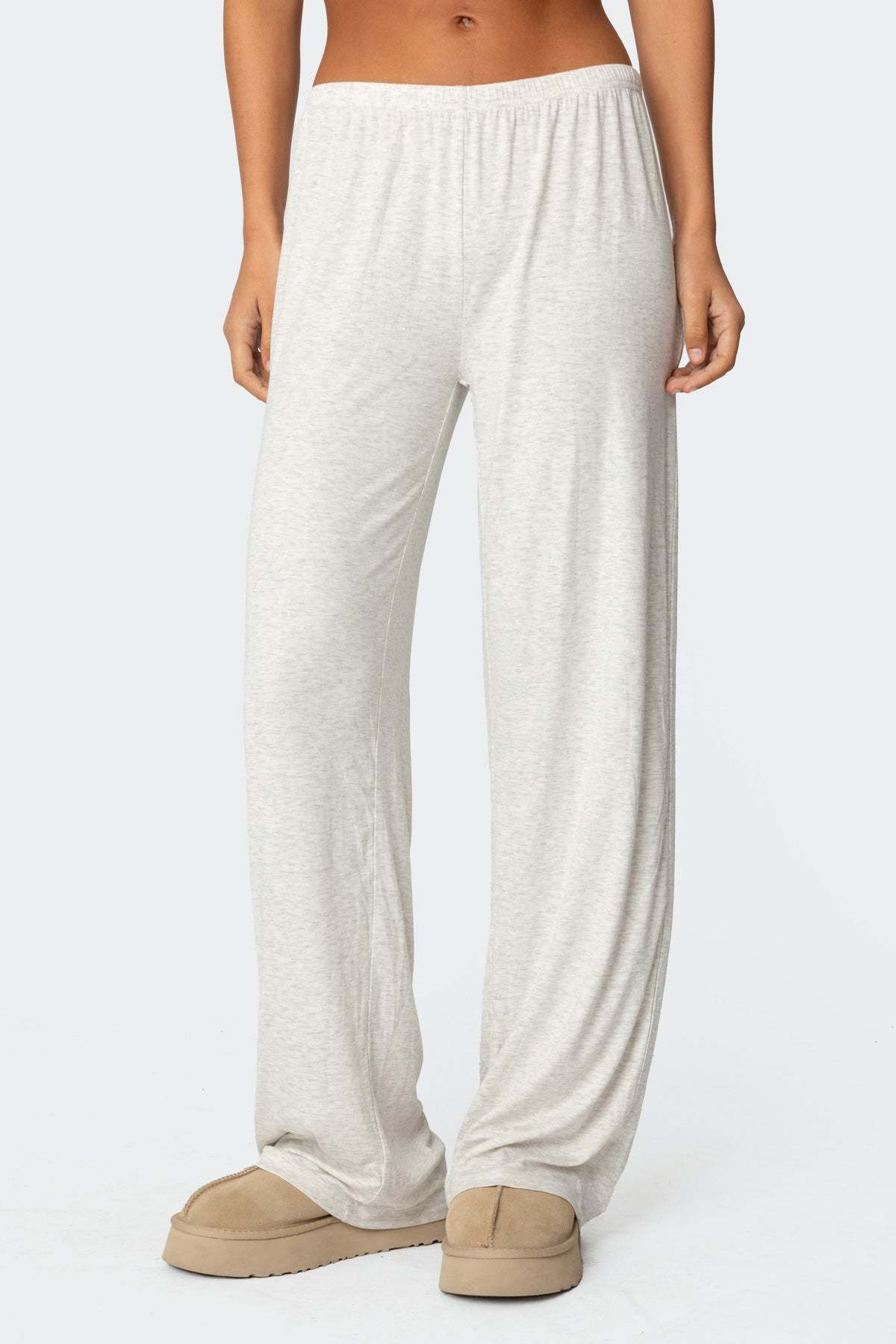 Justina Pants - GRAY MELANGE