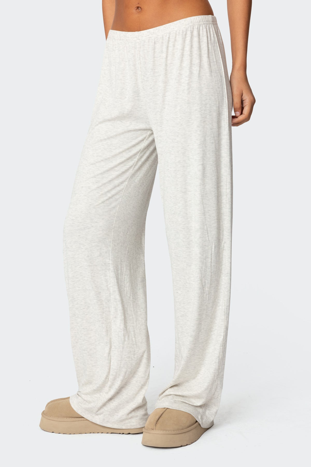 Justina Pants - GRAY MELANGE