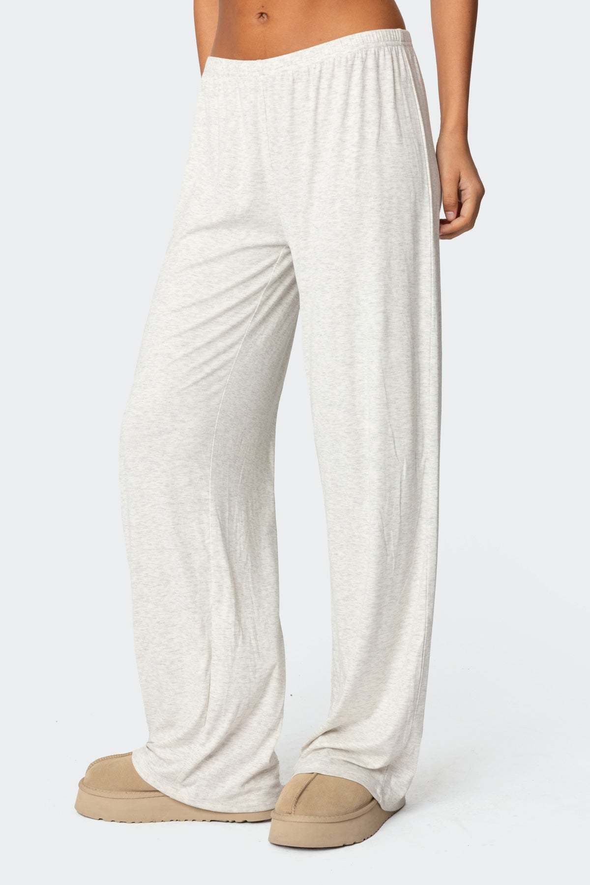 Justina Pants - GRAY MELANGE
