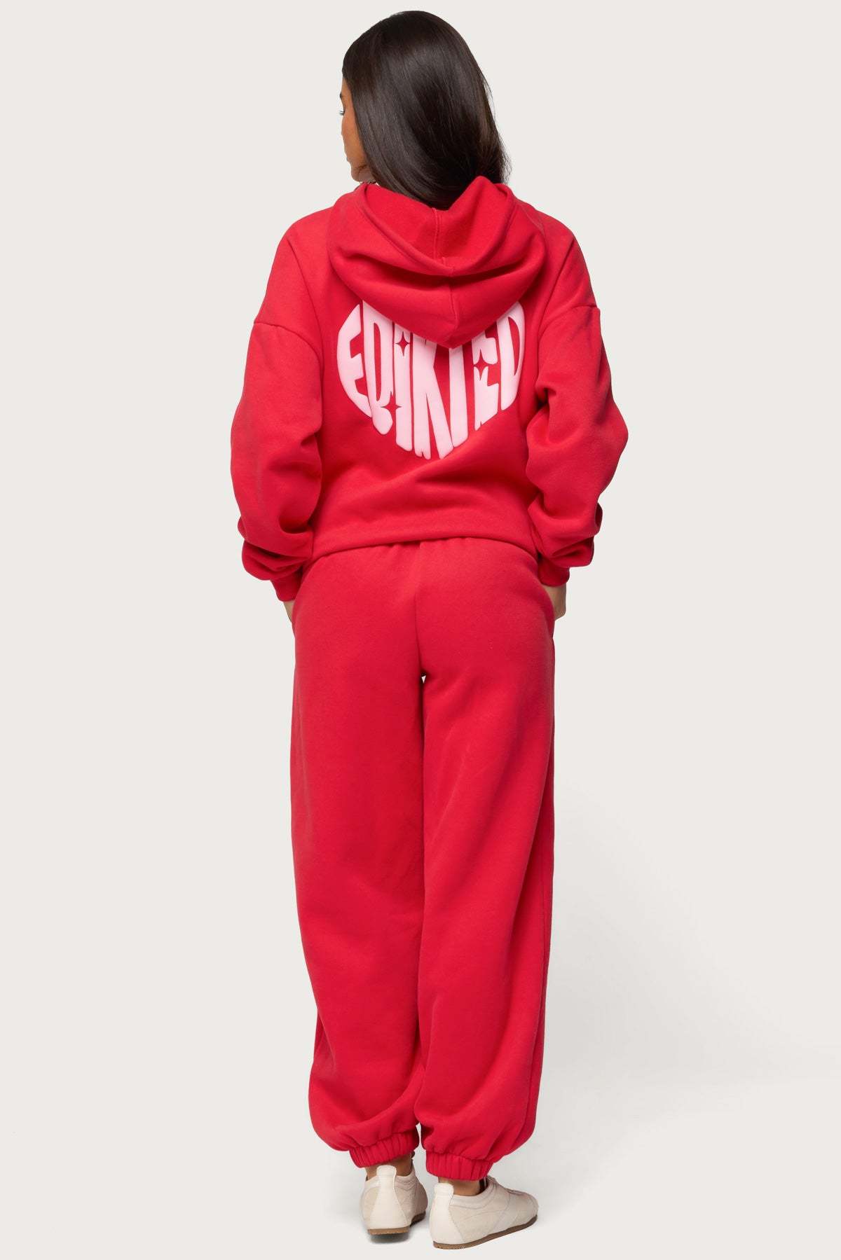 Major Love Edikted Sweatpants - RED