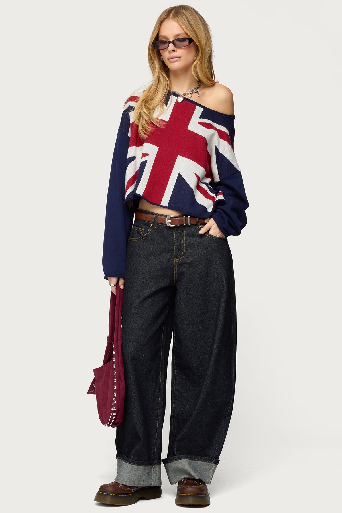 London Babe Sweater - NAVY