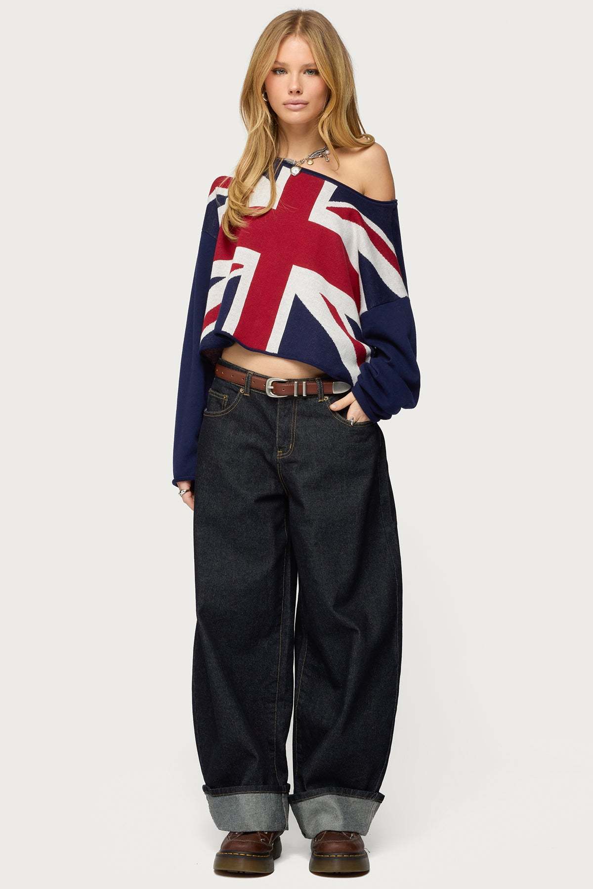 London Babe Sweater - NAVY