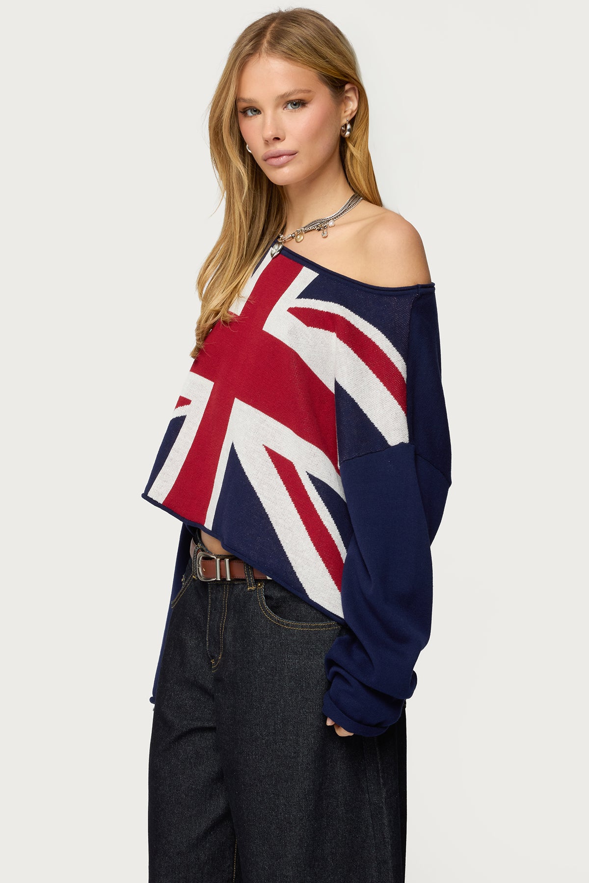 London Babe Sweater - NAVY