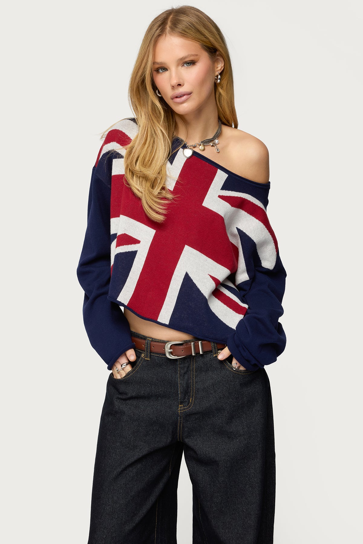 London Babe Sweater - NAVY