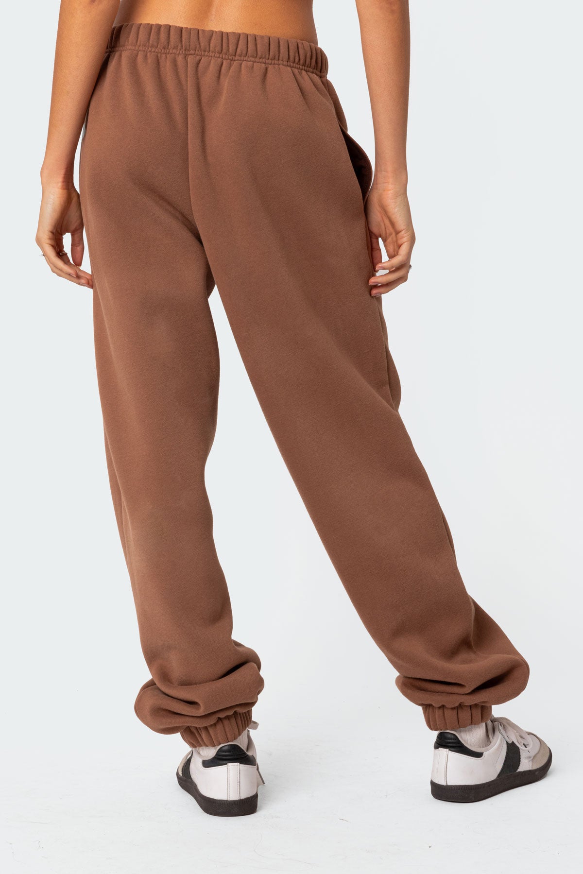 Clark Oversized Sweatpants - BROWN