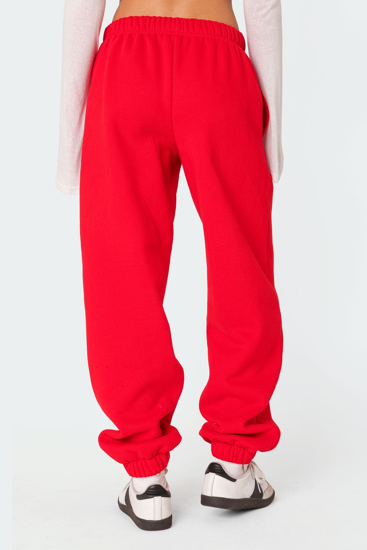Clark Oversized Sweatpants - RED