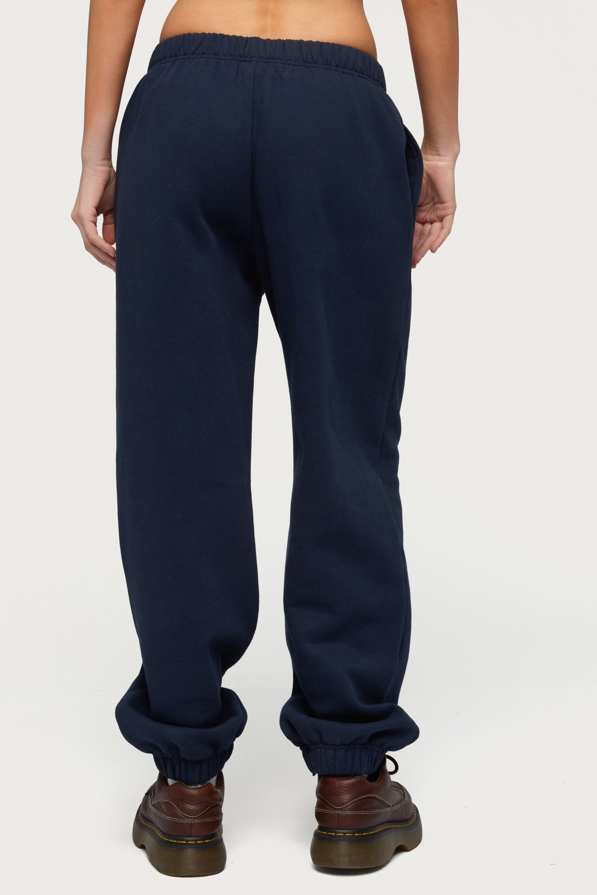 Petite Clark Oversized Sweatpants - NAVY